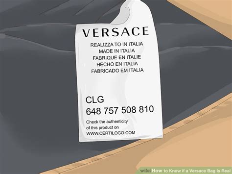 where to find clg code versace|Versace certilogo code.